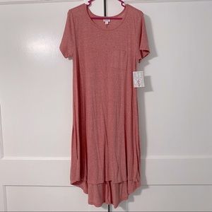 NWT LuLaRoe Carly Heathered Coral Size Small
